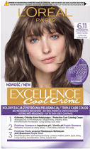 Фарба для волосся L'Oreal Paris Excellence Cool Creme 6.11 Ультратемний блонд 260 г (3600523940165) - зображення 1