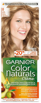 Крем-фарба для волосся Garnier Color Naturals Creme 8 Світло-русявий 156 г (3600540179661) - зображення 1