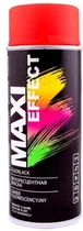 Эмаль аэрозольная флуоресцентная MAXI COLOR 400 мл Красная (MX0016)