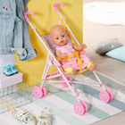 Wózek spacerowy dla lalki Baby Born S2, złożony (828670-116720) - obraz 3