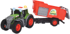 Traktor Dickie Toys Fendt z przyczepką 26 cm (3734001) - obraz 1