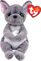 М'яка іграшка TY Beanie Bellies Сірий пес Wilfred (8421405961) - зображення 1