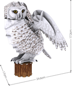 Puzzle konstrukcyjne CubicFun 3D Brakujące zwierzęta Sowa śnieżna (306-DS1079H) - obraz 4