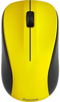 Mysz Hama MW-300 Bezprzewodowy Żółty (4047443479723) - obraz 1