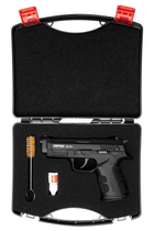 Пістолет стартовий Retay XPro Black +20 шт холостих патронів (9 мм) - зображення 3