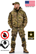 Зимовий комплект військової форми: бушлат тактичний та тактичні штани мультикам Multicam SPARTAN 60 - зображення 1