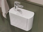 Умивальник підвісний MIRAGGIO HELIX R 28*22*45 Глянець Білий 0001549