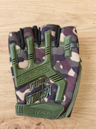 Тактические перчатки без пальцев Mechanix Mpact Мультикам XL - изображение 5