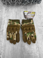 Перчатки тактические Mechanix M-Pact 3 с косточками Мультикам M - изображение 3
