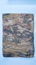 Маскировочный шарф-сетка Снайперский (тактический) 180×80 Мультикам - изображение 2