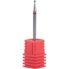 Фреза алмазная Nail Drill "Шарик" 001 015R диаметр 1,5 мм красная