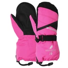 Рукавички гірськолижні дитячі Zelart Luckyloong Action 8778 розмір L-XL (9-12 років) Pink-Black
