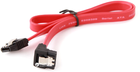 Kabel Cablexpert SATA III z kątowym złączem 0.3 m (CC-SATAM-DATA90-0.3M) - obraz 2