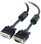 Kabel Cablexpert VGA HD15M / HD15F 3 m (CC-PPVGAX-10-B) - obraz 2