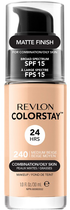 Тональна основа для обличчя Revlon ColorStay SPF15 240 Medium Beige для жирної та комбінованої шкіри 30 ml (309974700061) - зображення 1