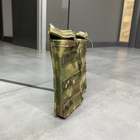 Армійський підсумок на 3 магазини, WINTAC, сумка на 3 магазини для АК, Мультикам, Cordura 1000D - зображення 5