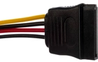 Kabel Cablexpert SATA 0.15 m (CC-SATA-PSY) - obraz 3