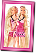 Лялька Cтеффі з довгим волоссям Simba Bright pink (SI-5734130) - зображення 2