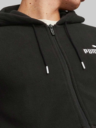 Bluza męska rozpinana streetwear z kapturem Puma Power Winterized Full-Zip Hoodie Fl 67591401 L Czarna (4099683851449) - obraz 6