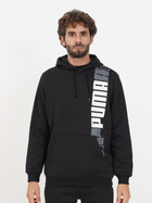 Худі чоловіче Puma Ess+ Logo Lab Hoodie Fl 67591901 XL Чорне (4099683919880) - зображення 1