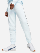 Спортивні штани жіночі Puma Ess Tape Sweatpants Fl Cl Icy 67599969 S Блакитні (4099684024545) - зображення 1