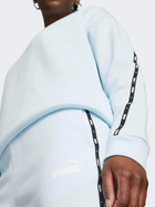 Спортивні штани жіночі Puma Ess Tape Sweatpants Fl Cl Icy 67599969 XS Блакитні (4099684024538) - зображення 4