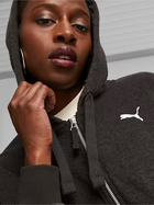 Толстовка на блискавці з капюшоном жіноча Puma Her Winterized Full-Zip Hoodie 67600801 XS Чорна (4099683574584) - зображення 6