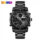 Мужские наручные часы Skmei 1389 Molot Черные с черным циферблатом