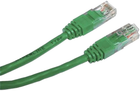 Patchcord Gembird UTP PP12 Cat 5e RJ-45 0.5 m Green (8716309038577)