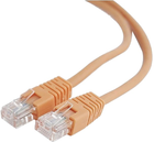 Patchcord Gembird UTP PP12 Cat 5e RJ-45 0.25 m Orange (8716309074742)