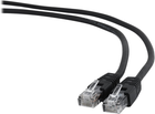 Патч-корд Gembird UTP PP6U Cat 6 RJ-45 1 м Black (8716309093293)