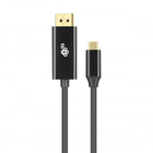 Kabel TB USB Type-C – DisplayPort 2 m Black (5901500507455) - obraz 3