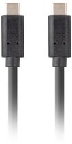 Kabel Lanberg USB Type-C – USB Type-C 3.1 gen 2 1 m Black (5901969436921) - obraz 3