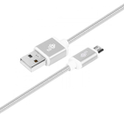 Kabel TB USB – micro-USB 1.5 m Silver (5902002055307) - obraz 1