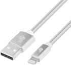 Kabel TB Lightning – USB Type-A 1.5 m Silver (5902002067393) - obraz 1