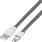 Kabel TB USB Type-A – micro-USB 1 m Grey (5902002084765) - obraz 1