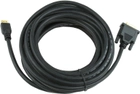 Kabel Cablexpert HDMI – DVI 7.5 m Black (8716309064002) - obraz 1