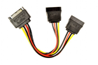 Kabel Gembird SATA (M) – SATA (F) X2 0.15 m Multicolor (8716309086394) - obraz 1