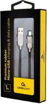 Kabel Gembird USB Type-A – micro-USB 1 m Black (8716309106313) - obraz 2