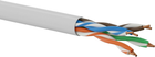 Kabel Alantec U/UTP Cat 5e 24 AWG PVC miedziane 305 m Grey (5901738551350) - obraz 1