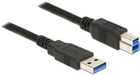 Кабель Delock USB-A – USB Type-B 3.0 3 м Black (4043619850693)