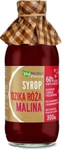 Syrop naturalny Ekamedica Dzika Roza Malina 300 ml (5902709520047) - obraz 1