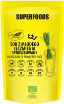 Suplement diety Bio Planet Superfoods Sok z Młodego Jęczmienia 150 g (5907738159732) - obraz 1