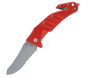 Спасательный Складной Нож для Выживания Mil-Tec Car Knife Красный 22061 - изображение 1
