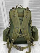 Тактичний рюкзак Silver Knight мод 213 40+10 літрів олива - зображення 4