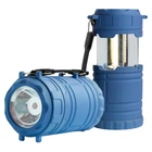 Фонарь кемпинговый Quantum QM-FL3041 Nice 1W LED + 3W COB Blue
