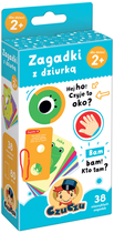 Дитяча іграшка Czuczu Загадки з дірочкою (9788365773616) - зображення 1