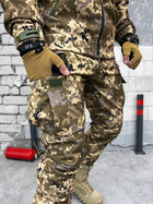 Тактичний костюм Softshell піксель розмір XL - зображення 7