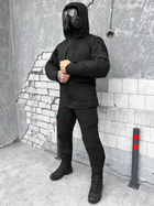 Зимовий тактичний костюм black розмір M - зображення 3