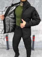 Зимовий тактичний костюм black розмір 2XL - зображення 10